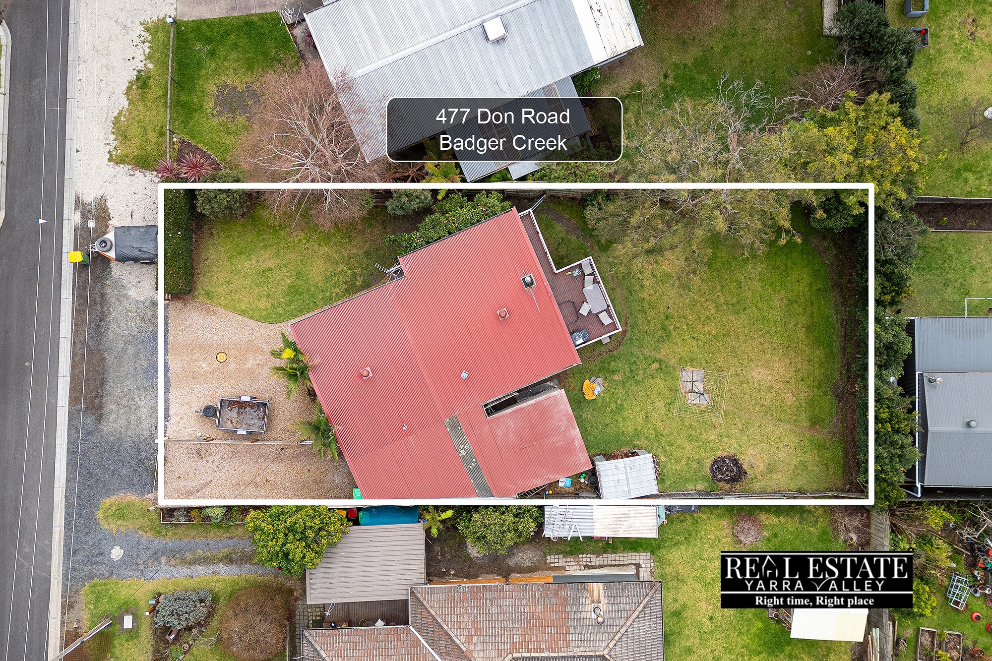 477 Don road, BADGER CREEK, VIC 3777 AUS