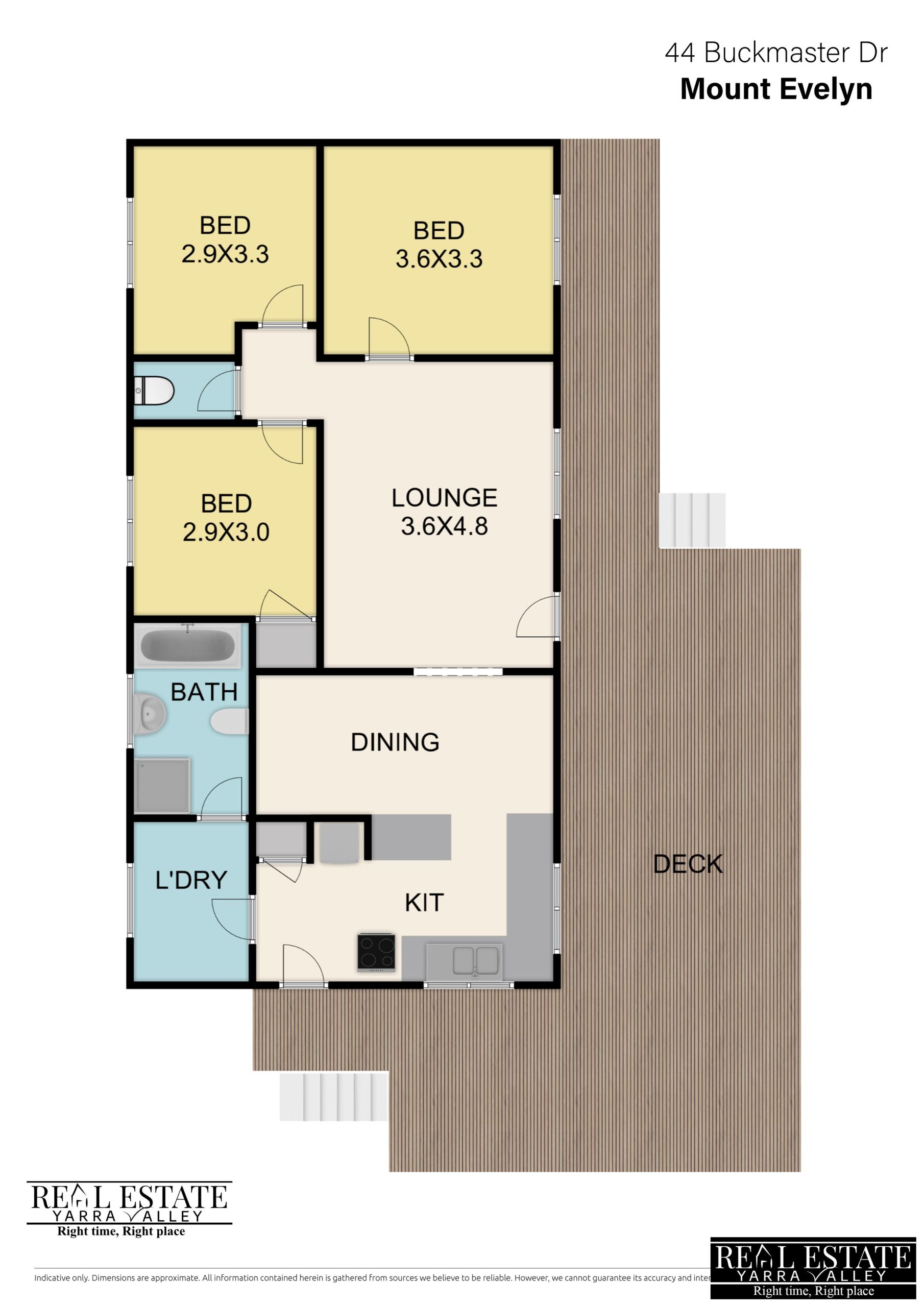 44 Buckmaster Drive, MOUNT EVELYN, VIC 3796 AUS